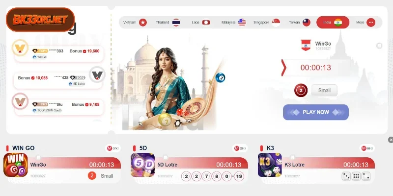Advantages of participating in BK33 online lottery